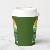 Liefde kopjes kikkerpapier papieren bekers (Rechts)