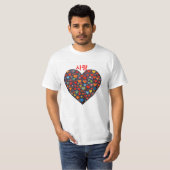 Liefde - Koreaans T-shirt (Voorkant volledig)