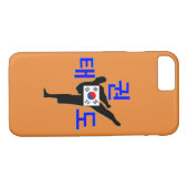 ☯✔Liefde Koreaanse Martial Art-TaeKwonDo Veer-acht Case-Mate iPhone Case (Achterkant (Horizontaal))