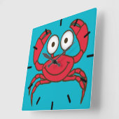 Liefde krab vierkante klok (Hoek)