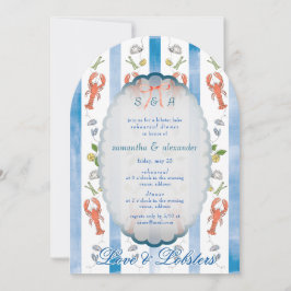 Liefde & Kreeft Coquette Wedding Repetitie Diner Kaart