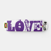 LIEFDE KRIJGER Skateboard (Horizontaal)