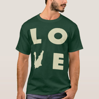 Liefde Krokodil cadeau T-shirt