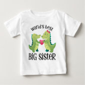 Liefde Krokodillenwereld Beste grote zus BLCK-T (Voorkant)
