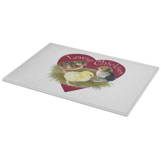 Liefde Kuikentjes Snijplank (Hoek)