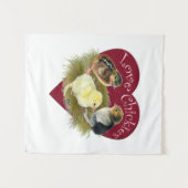 Liefde Kuikentjes Wandkleed (Voorkant (horizontaal))