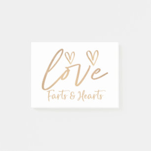 Liefde kunst & hart post-it® notes