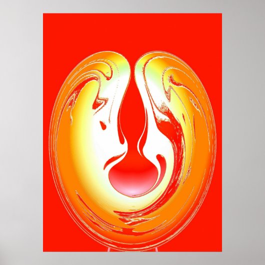 Liefde kunst poster (Voorkant)