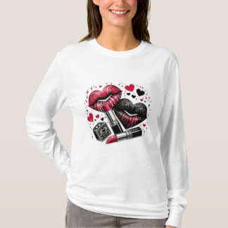 Liefde, Kus, Romance T-shirt