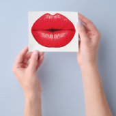 Liefde kus Thuis Kantoor, aangepast bedrijf person Flyer (Hand)