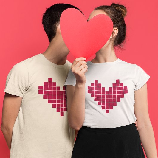 Liefde kussen t-shirt