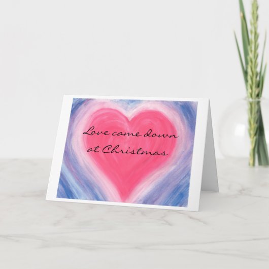 Liefde kwam naar beneden tijdens de Kaart (Voorkant)