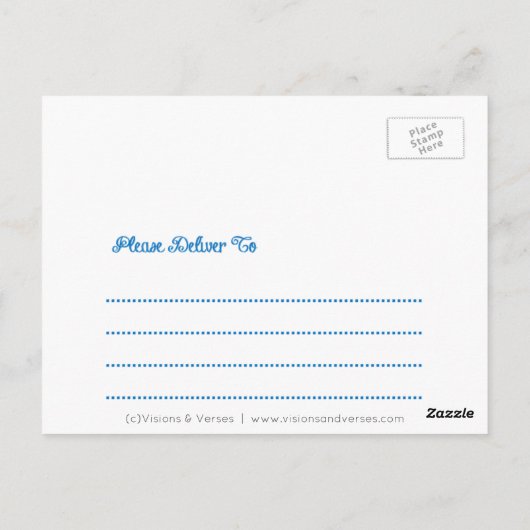 Liefde kwam neer op kerst Inspirerend Briefkaart (Achterkant)