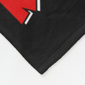 Liefde Kwanzaa Afrikaanse Erfgoedvlag Fleece Deken (Hoek)