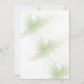 Liefde kweekt het Eucalyptus Tea-Vrijgezellenfeest Kaart (Achterkant)