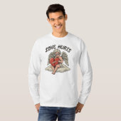 Liefde Kwetst Cupido Engel T-shirt (Voorkant volledig)