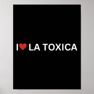 Liefde La Toxica Y El Toxico Grappig Spaans paar L Poster