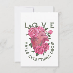 Liefde laat alles groeien – Romantische Bloemenkun