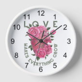 Liefde laat alles groeien – Romantische Bloemenkun (Voorkant)