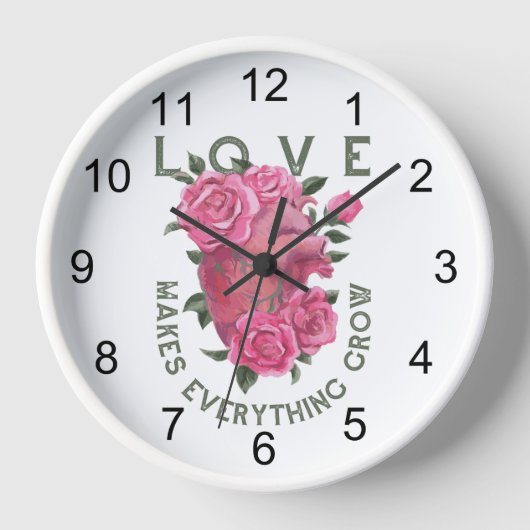 Liefde laat alles groeien – Romantische Bloemenkun (Voorkant)