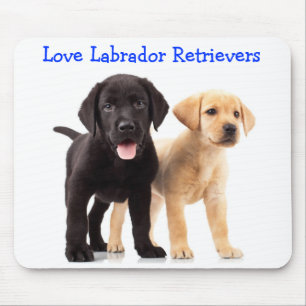 Liefde Labrador Retriever Puppies Muismat