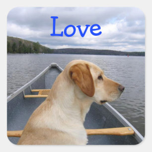 Liefde Labrador Retriever Puppies Sticker