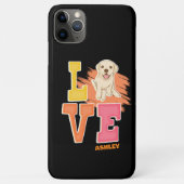Liefde Labrador Retriever Schattig Hond Papa Hond Case-Mate iPhone Case (Achterkant)
