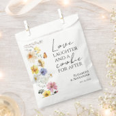Liefde Lach en een Koekje voor Na | Trouwen Bedankzakje (Geknipt)