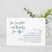 Liefde, Lach en Voor Altijd Gelukkig, Modern Kaart (Staand voorkant)