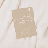 Liefde Lach Gelukkig Voor Altijd Verlovingsfeest Kaart