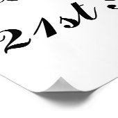 Liefde Lach Trouw Eenden Poster (Hoek)