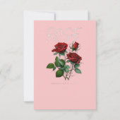 Liefde, Lach & Voor Altijd Save The Date Kaart (Achterkant)