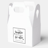 Liefde Lachen Bruiloft Midnight Snack Bedankdoosjes (Geopend)