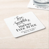 Liefde, lachen en gelukkig ook na kartonnen onderzetters (Schuin)