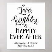 Liefde, Lachen en Gelukkig tot het Einde Poster (Voorkant)