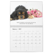 Liefde, lachen en ontspannen Cavalier King Charles Kalender (Feb 2027)