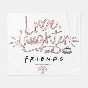 Liefde, Lachen en VRIENDEN™ Fleece Deken