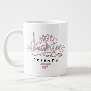 Liefde, Lachen en VRIENDEN™ Grote Koffiekop