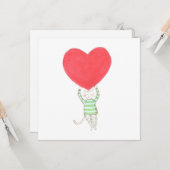 liefde, l'amour, amore  kaart (Voorkant / Achterkant in situ)