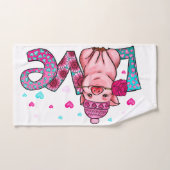 Liefde landbouwhuisdieren, liefdesvarkens, dierenl handdoek (Handdoek)