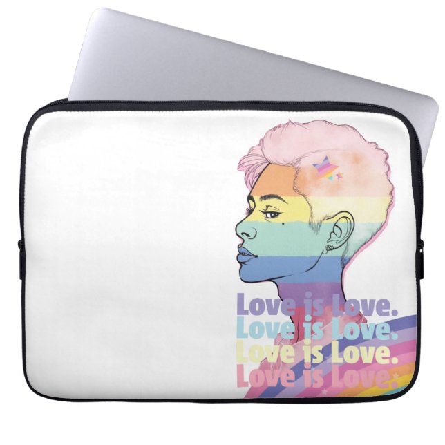 Liefde Laptop Sleeve (Voorkant)