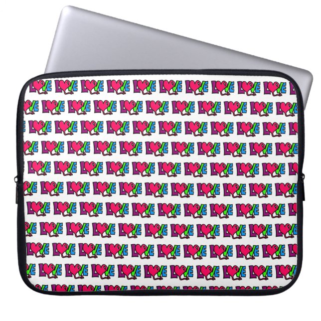 Liefde Laptop Sleeve (Voorkant)