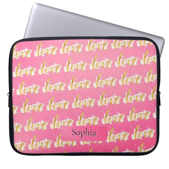 Liefde Laptop Sleeve (Voorkant)