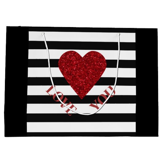 Liefde Large Cadeautasje (Achterkant)