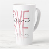 Liefde Latte Mok (Rechterhoek)