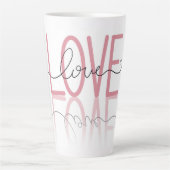 Liefde Latte Mok (Voorkant)