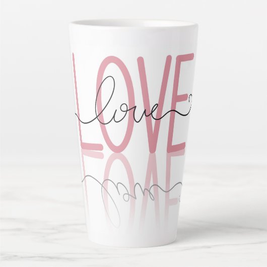 Liefde Latte Mok (Voorkant)