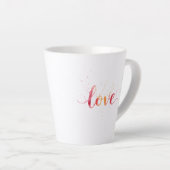 Liefde Latte Mok (Rechterhoek)