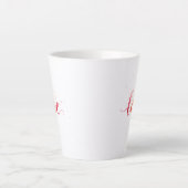 Liefde Latte Mok (Voorkant)