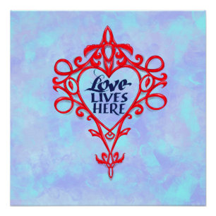 Liefde leeft hier, poster